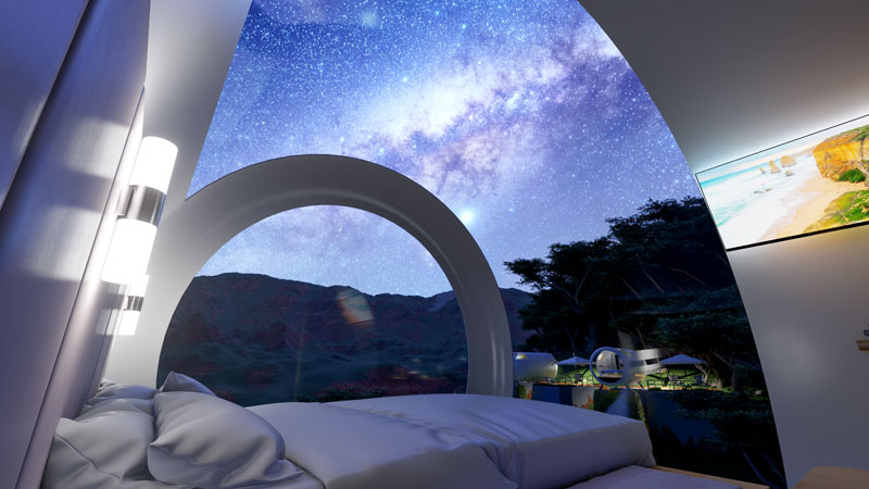 移动太空舱网红效应：景区发展的新引擎